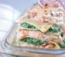 Eten Recept Vis Lasagne zalm spinazie